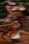Women looking golden showers